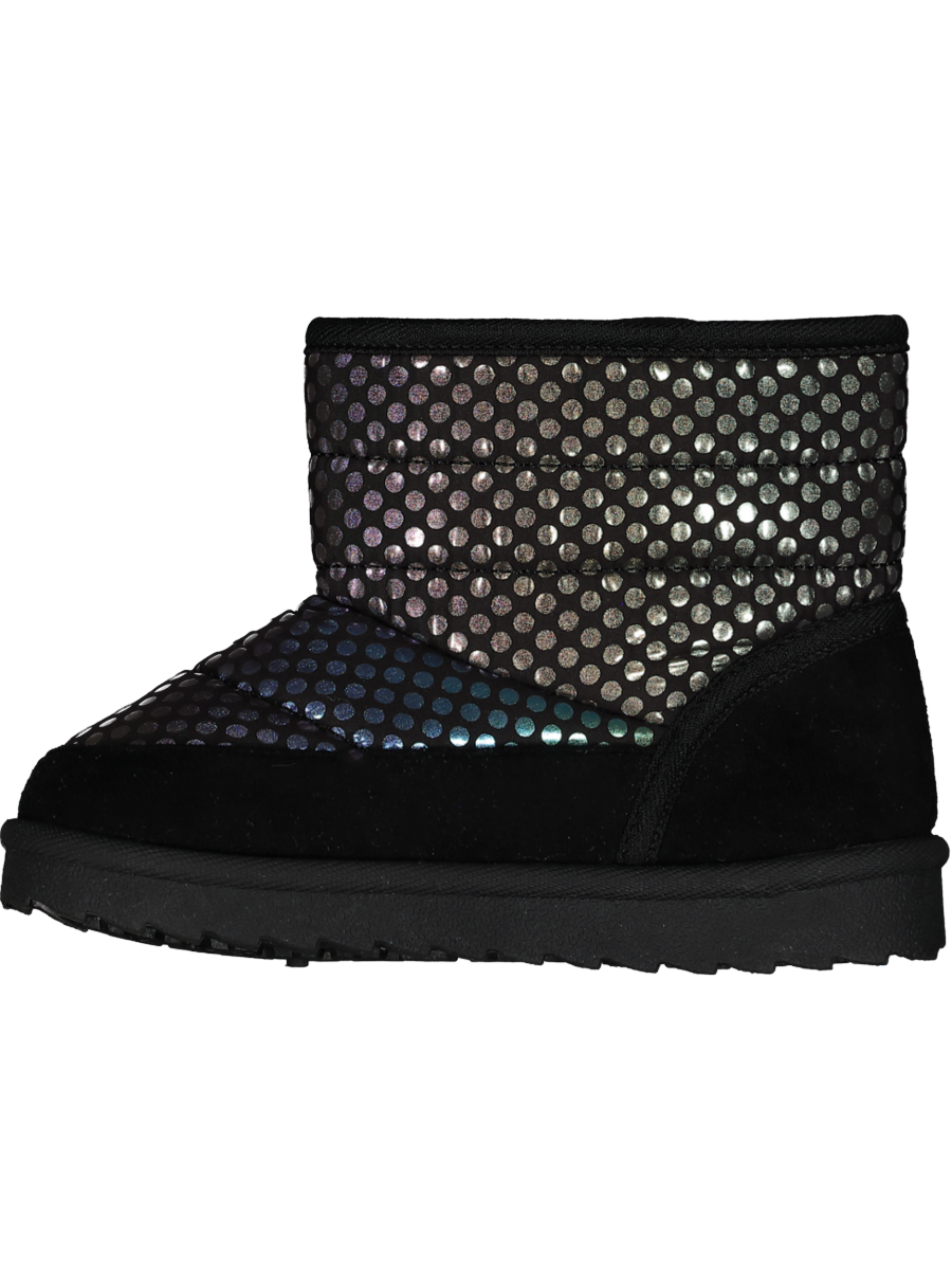 Glitter Puffer Boots
