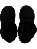Faux Fur Black Snug Boot