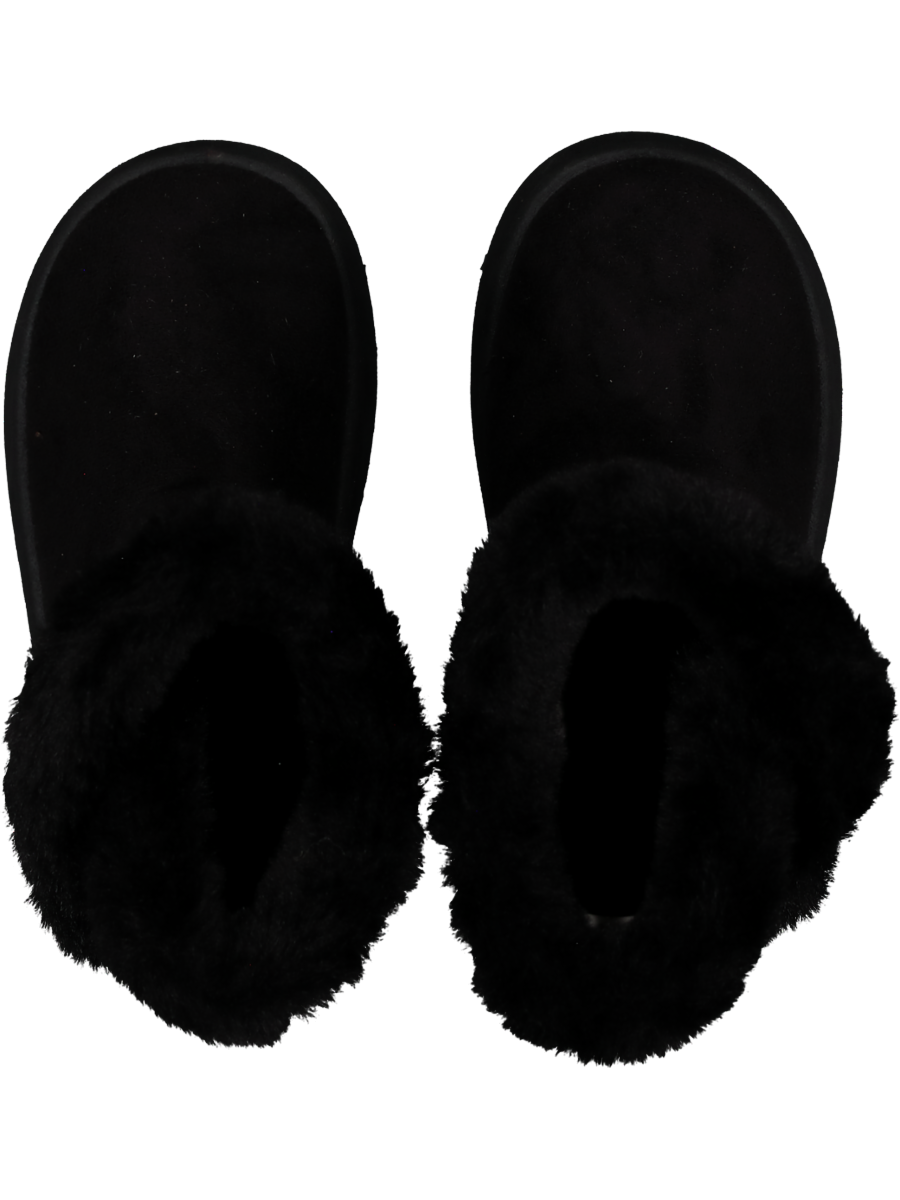 Faux Fur Black Snug Boot