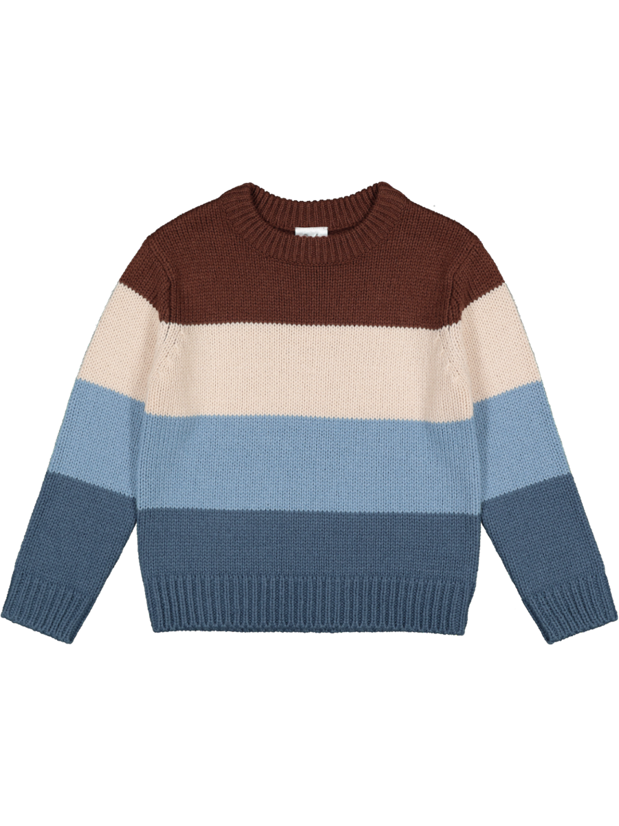 Colour Block Knitwear Sweater