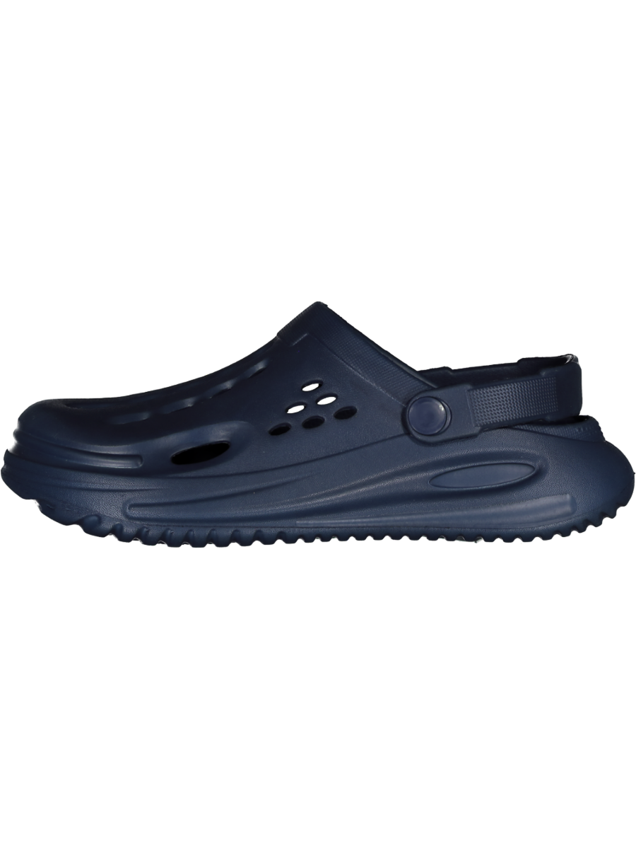 Navy Moulded Sandals