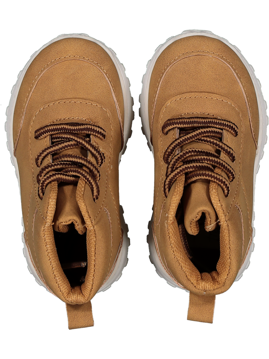 Golden Brown Hi-Top Sneaker