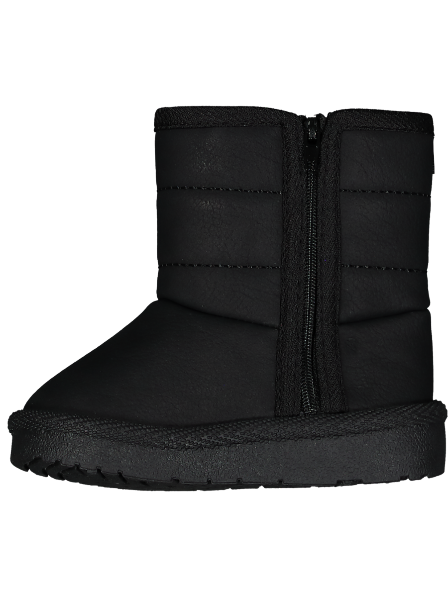 Black Puffer Boots
