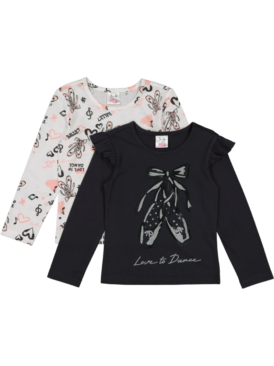 2 Piece Ballerina Long Sleeve Tee