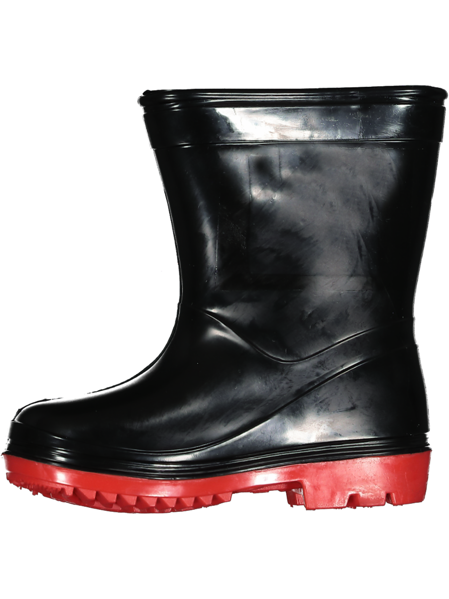 Black Rain Boots