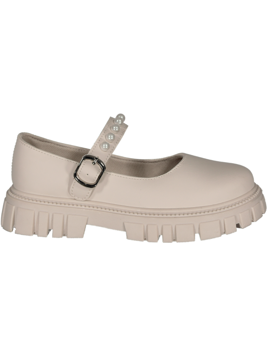 Chunky Pearl Stray Mary Jane Pumps