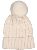 Multi Colour Knit Pom Pom Beanie