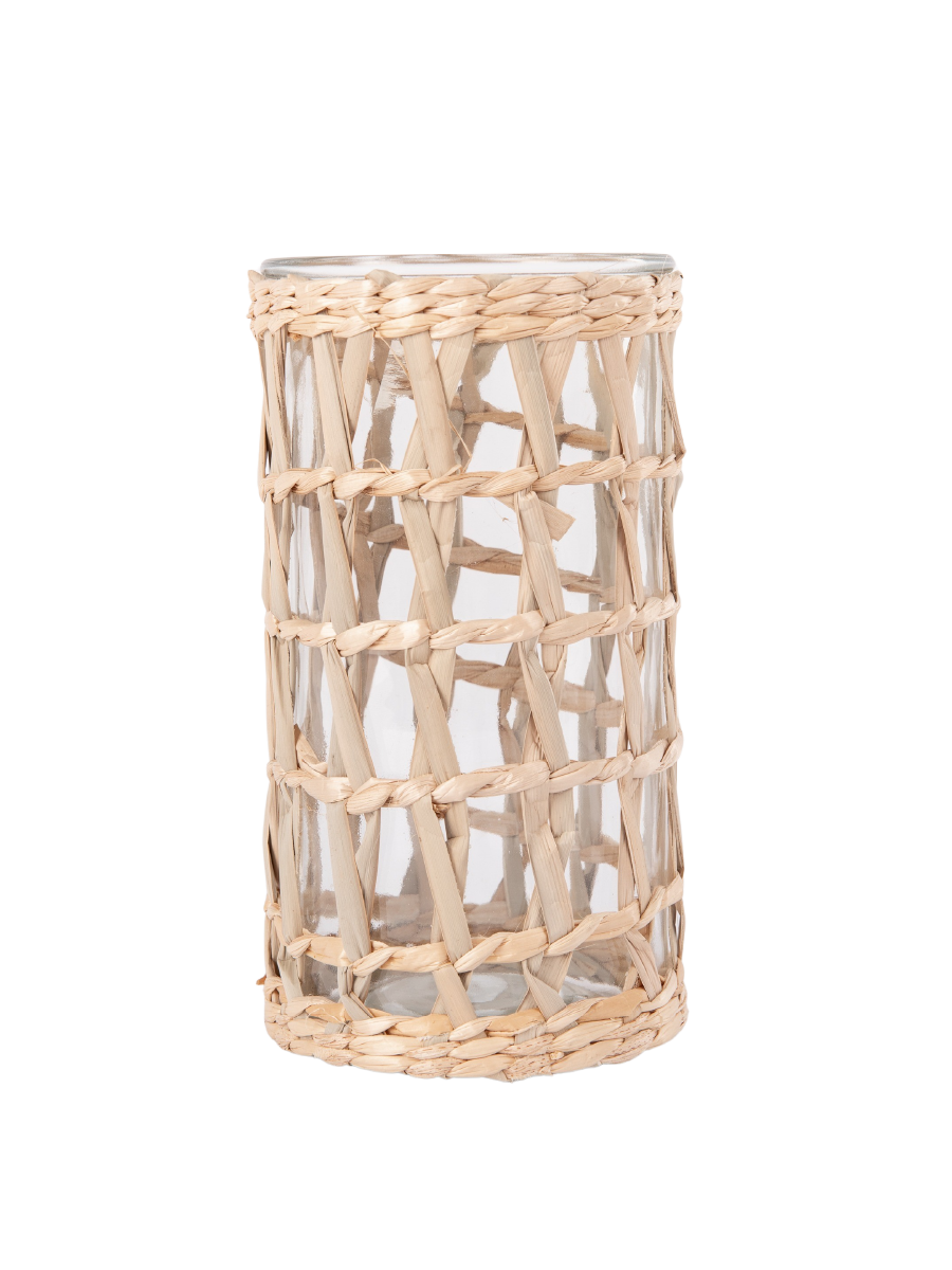 Straw Woven Vase