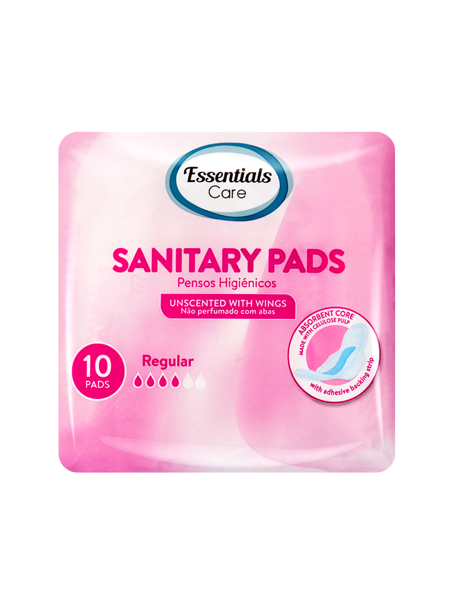 Essentials Care Ultra Thin San Pads Unscented 10S
