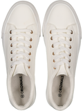 White Lace Up Sneakers