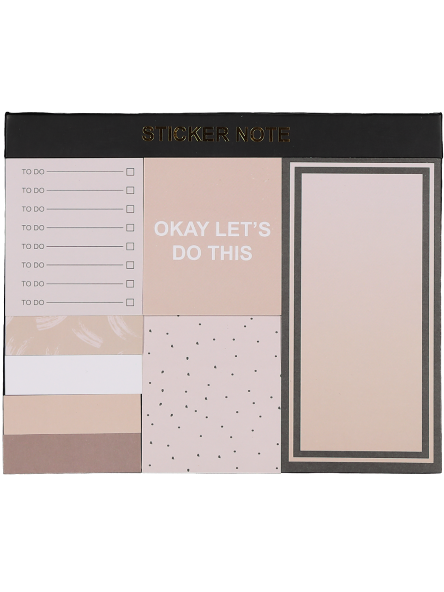 Sticker Note Set Natural