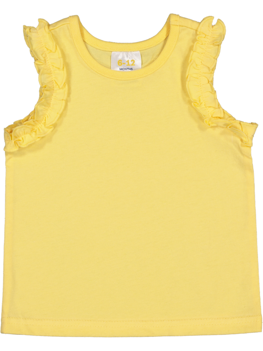 Yellow Flared Vest
