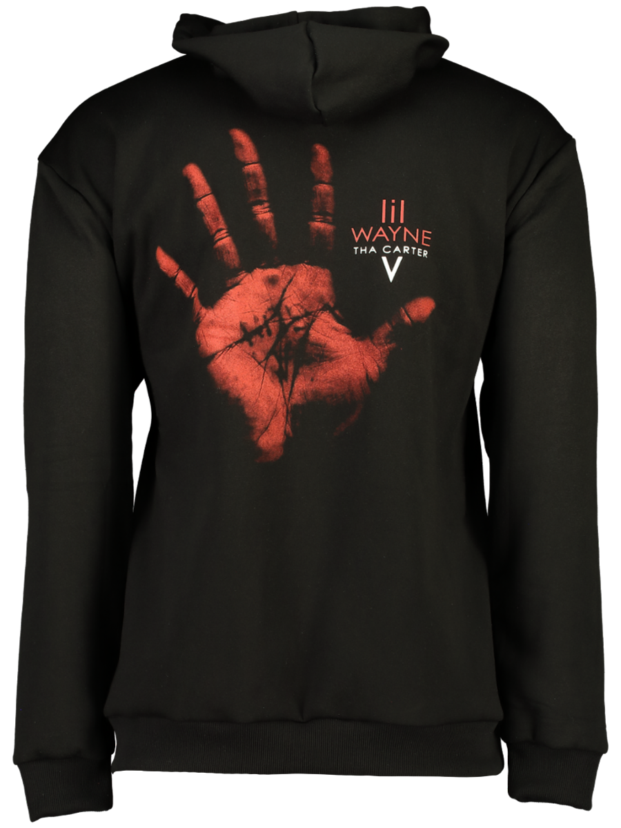 Black Graphic Hoodie