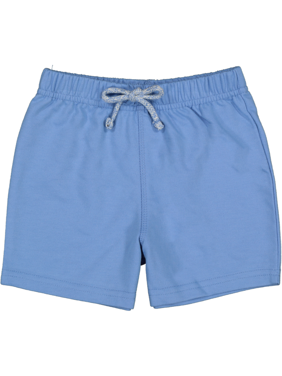 Blue Fleece Shorts