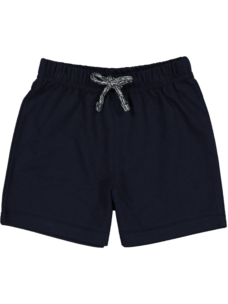 Navy Fleece Shorts