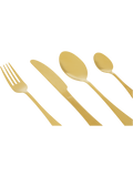 16 Piece Gold Cutlery Set