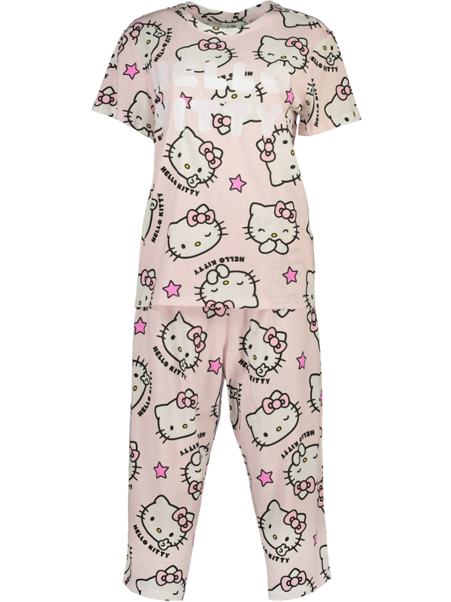 Hello Kitty Pink Summer Pyjama Set