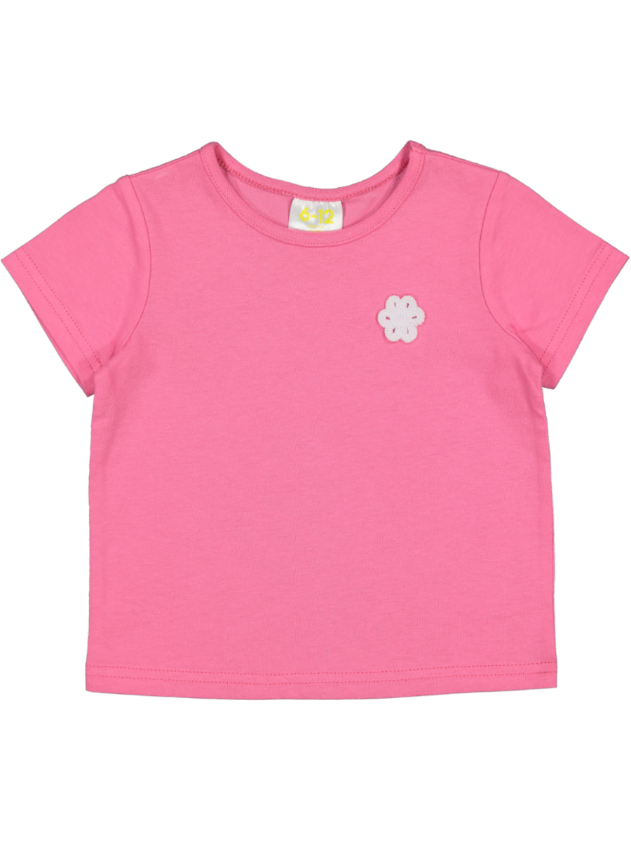 Pink Round Neck T-Shirt