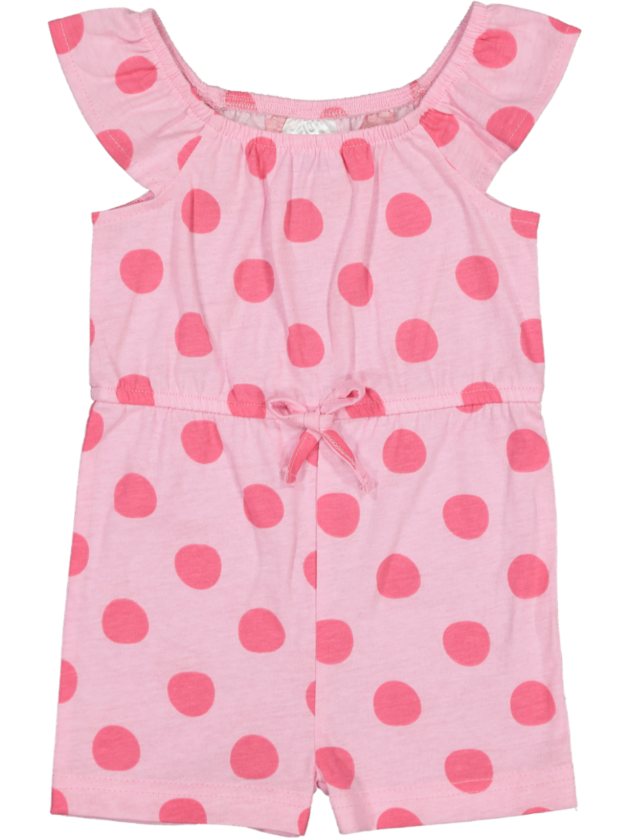 Pink Dotted Jumpsuit