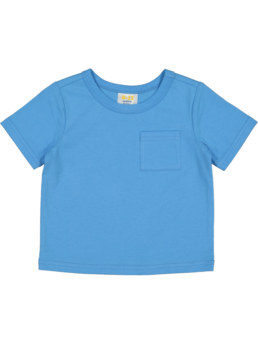 Blue Plain T-Shirt