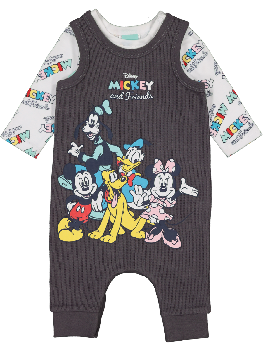 Mickey Mouse And Friends Dungaree Set