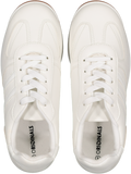 White Lace Up Sneakers