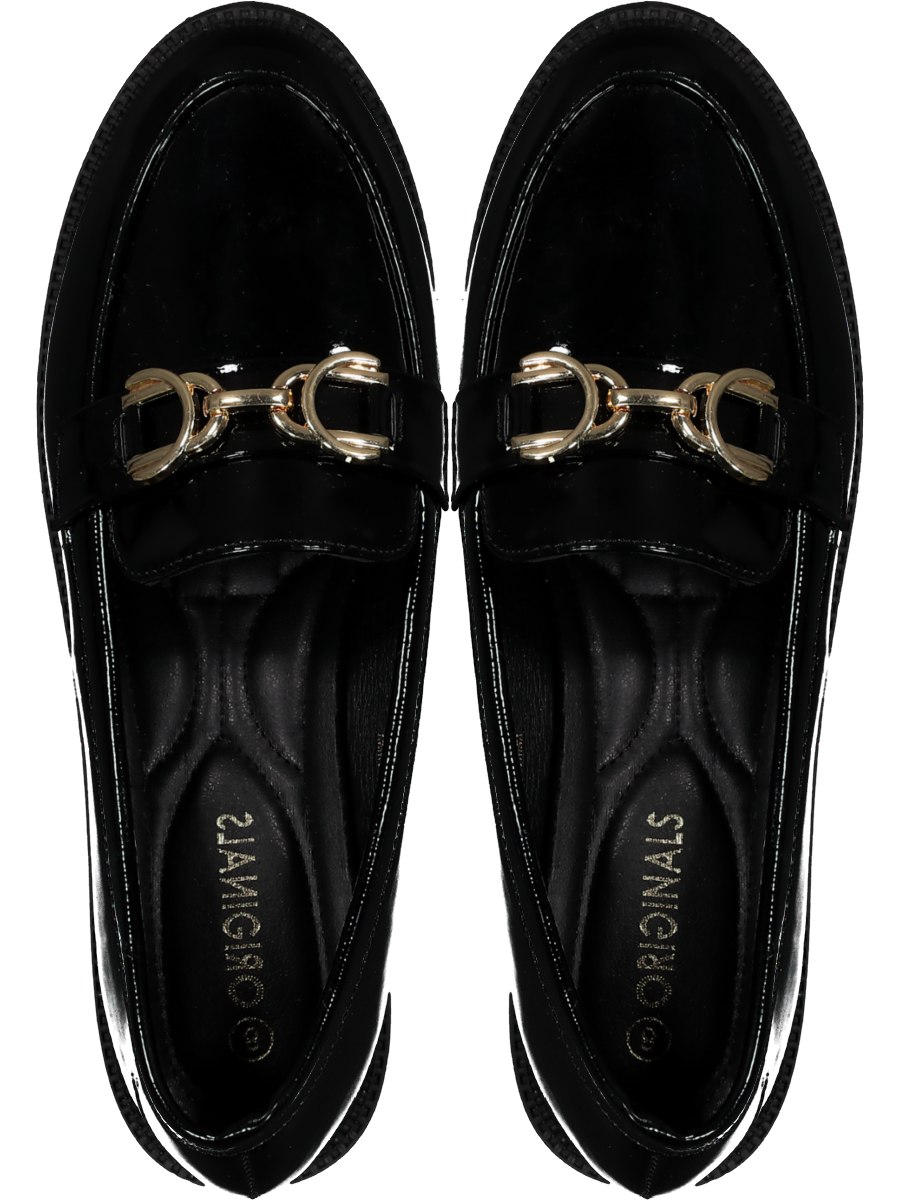 Chain Trim Fancy Loafers