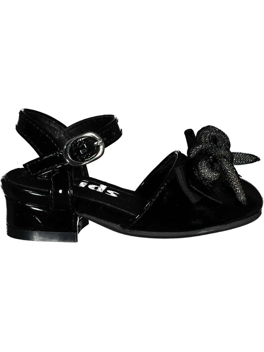 Black Smart Glitter Heels