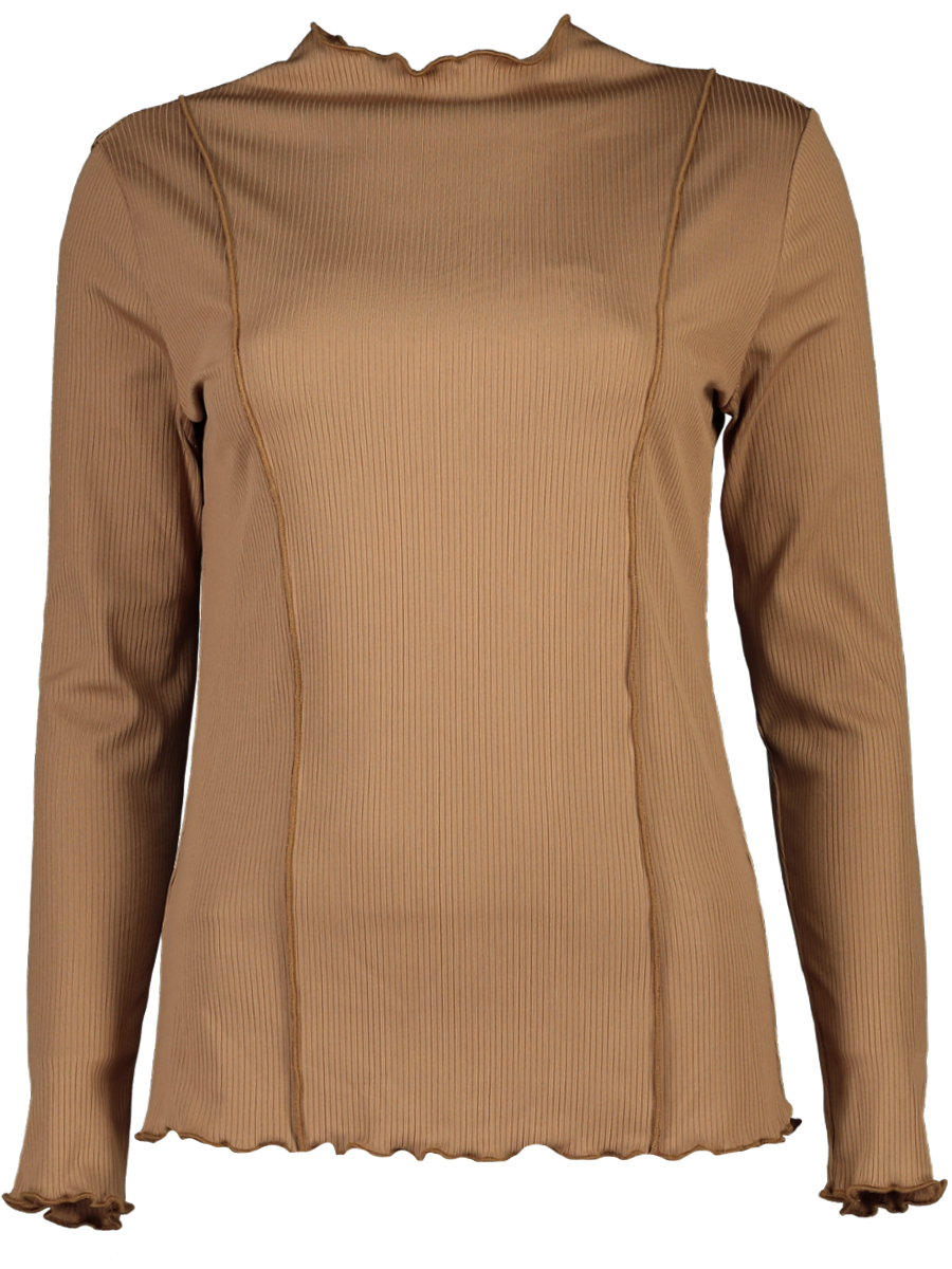 Long Sleeve Curling Top