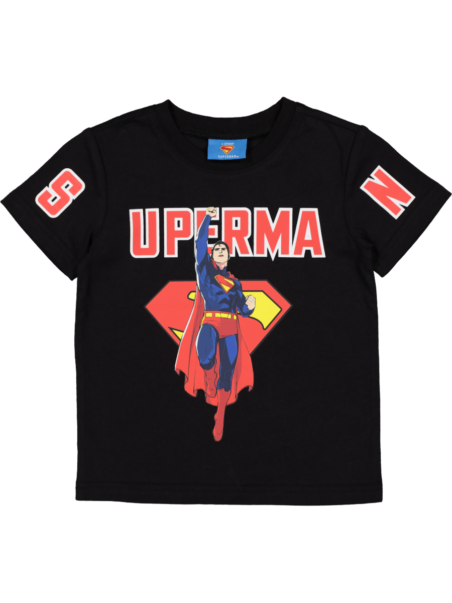 Black Superman T-Shirt