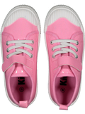 Pink Low Top Basic Sneakers