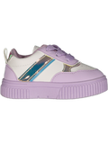 Purple And White Sneakers