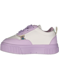 Purple And White Sneakers