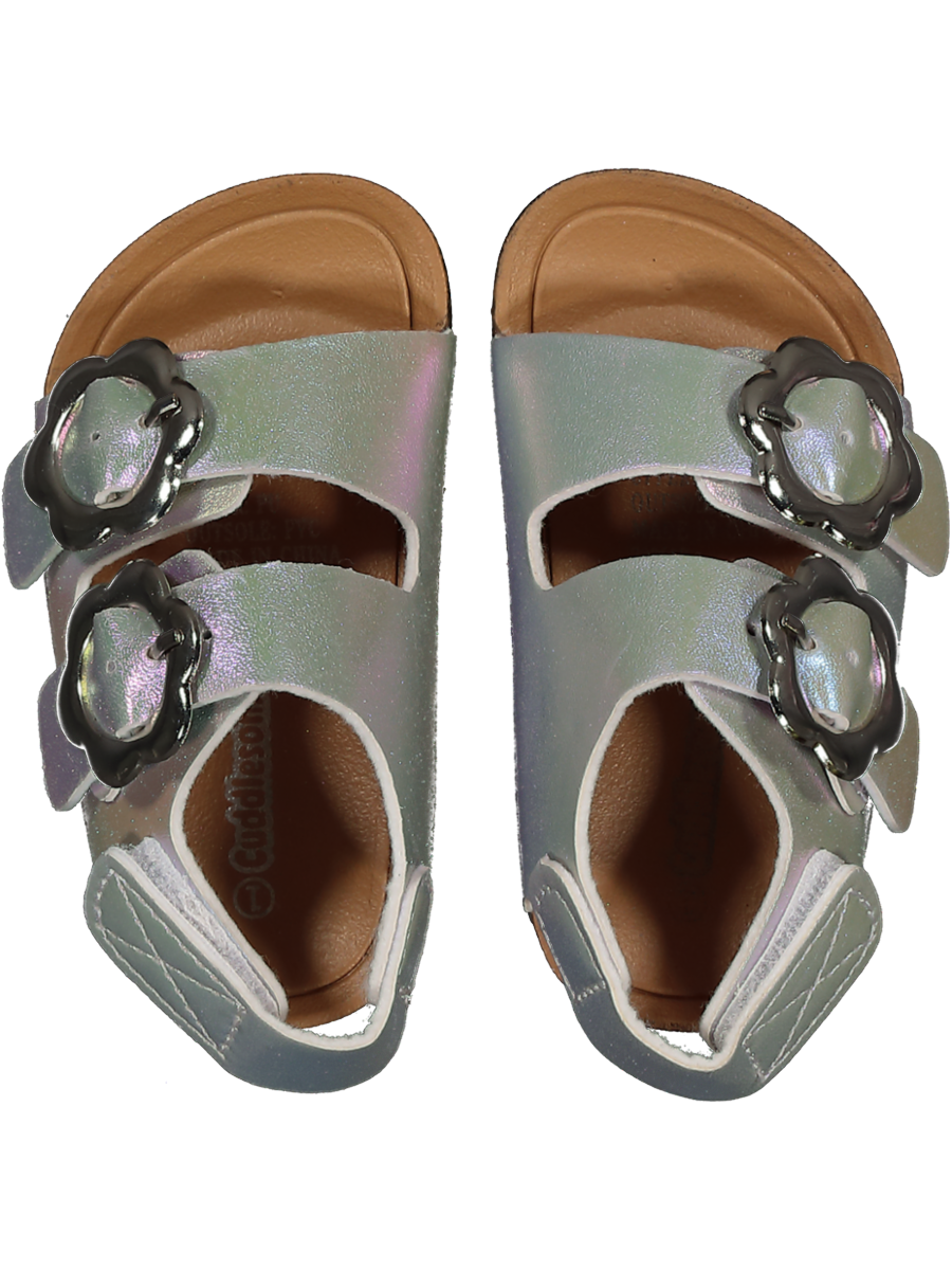 Sparkle Buckle Strap Sandals