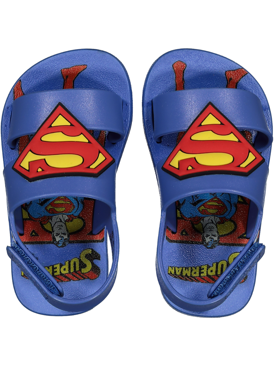 Superman Buckle Sandals