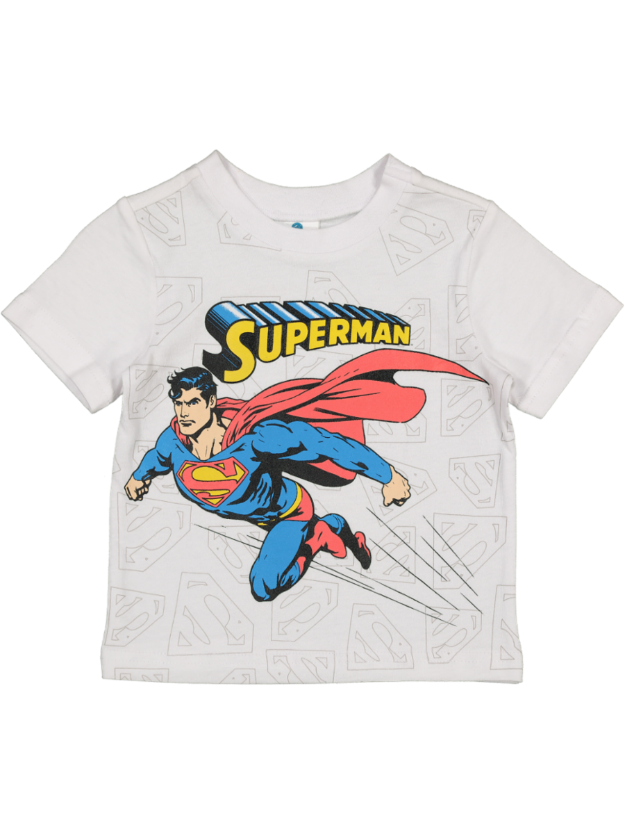 White Superman T-Shirt
