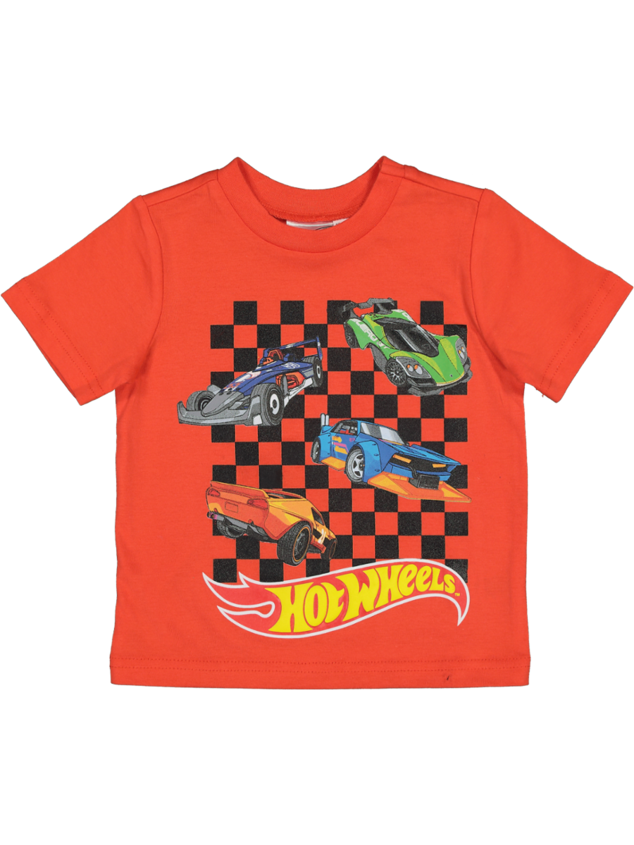Orange Hot Wheels T-Shirt