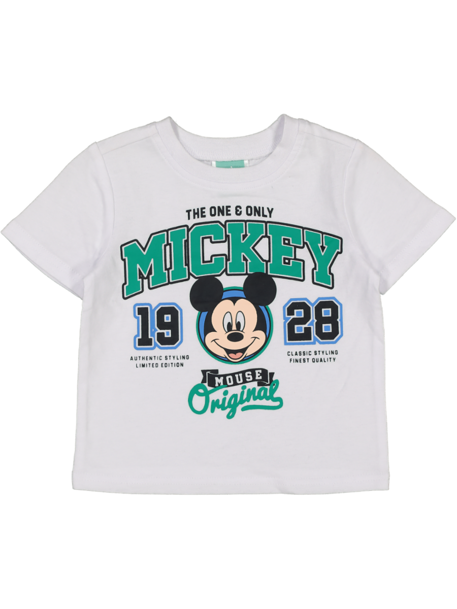 White Mickey Mouse Top