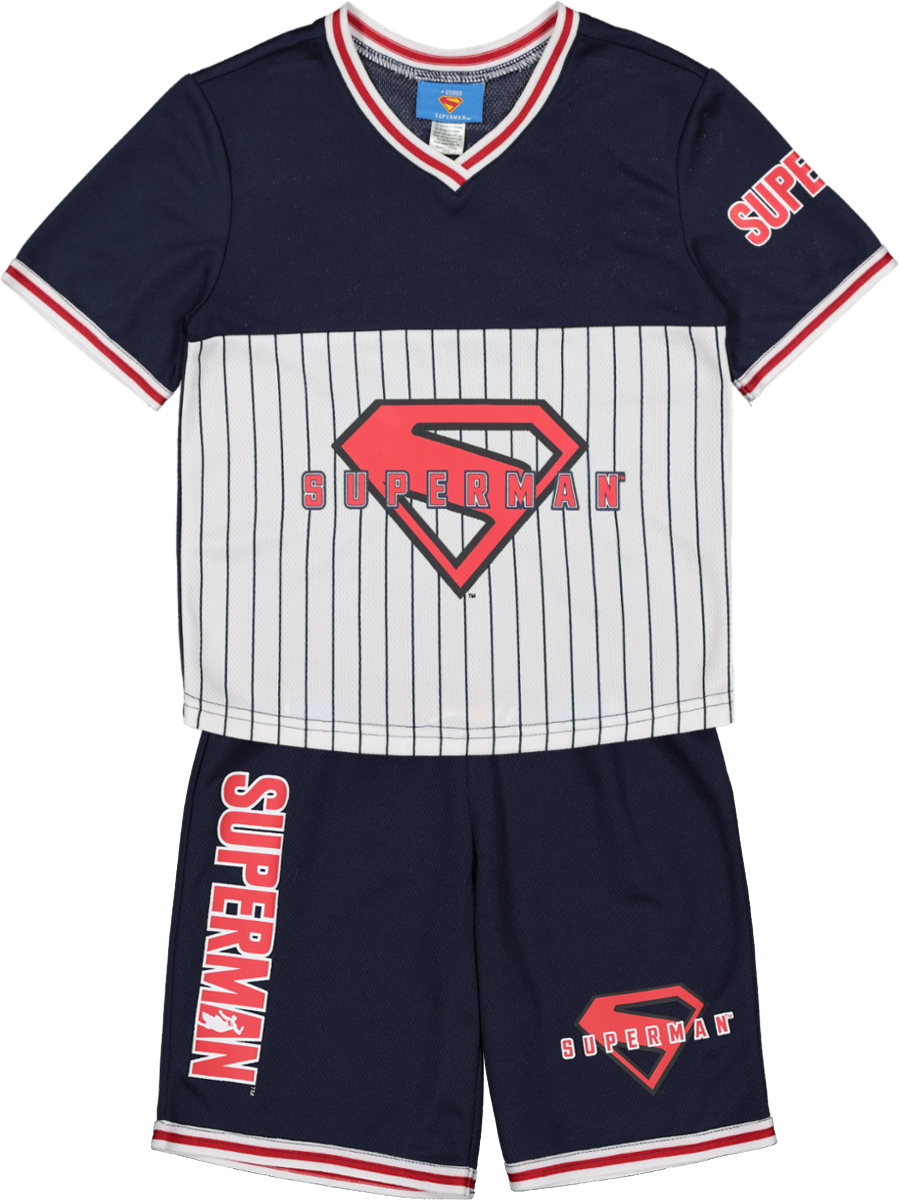 Superman Top And Short Set