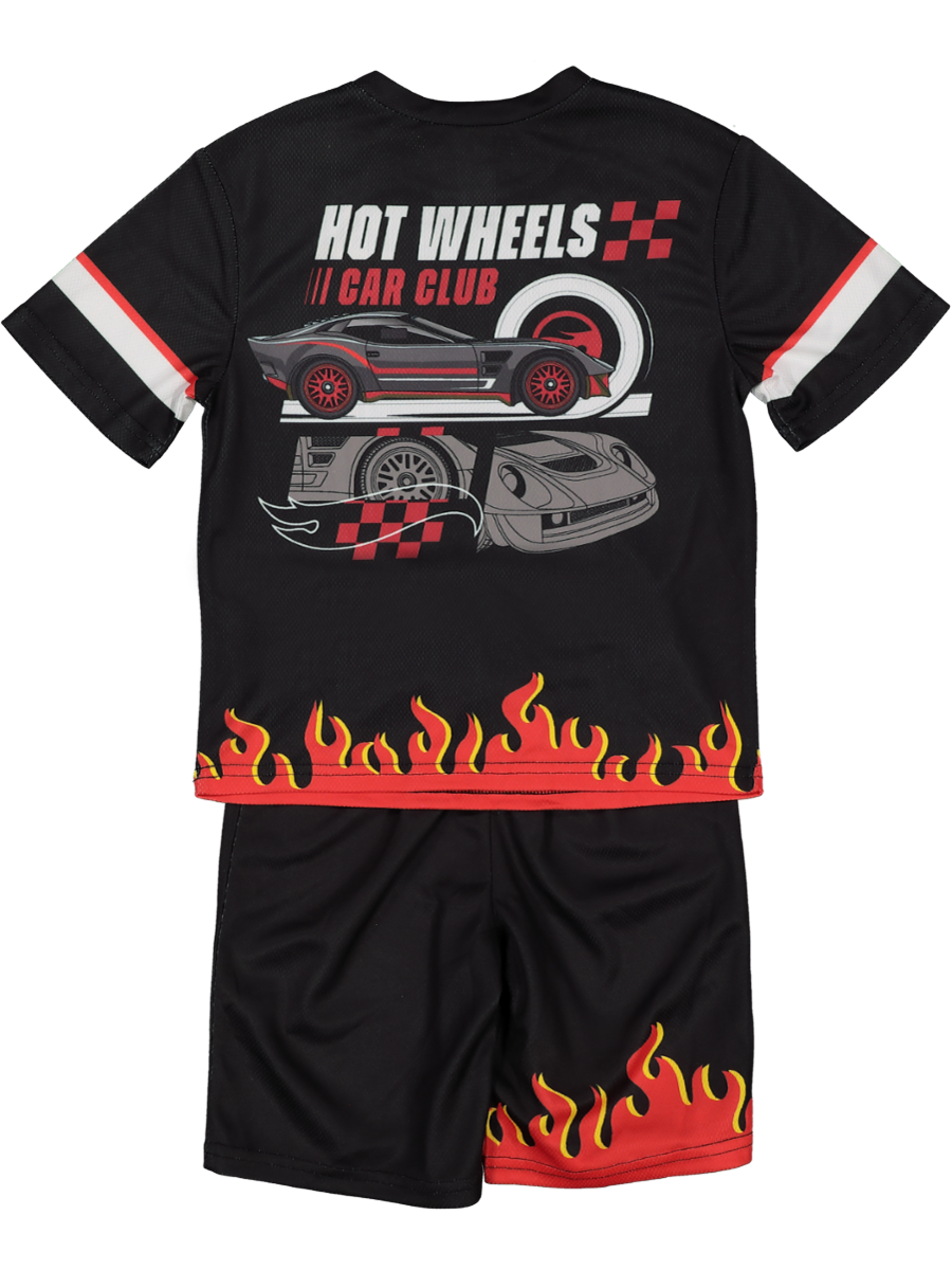 Hot Wheels Top And Shorts Set