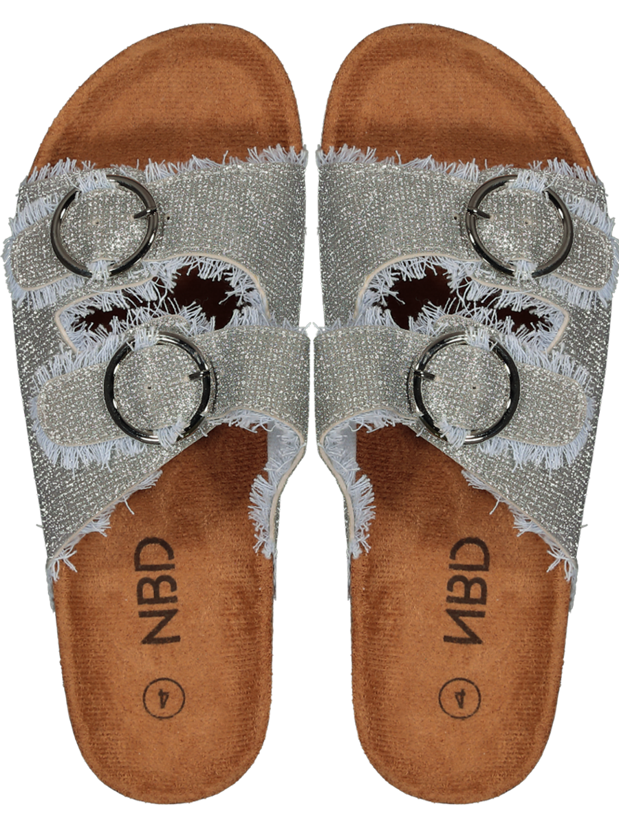 Sparkly Double Strapped Sandal