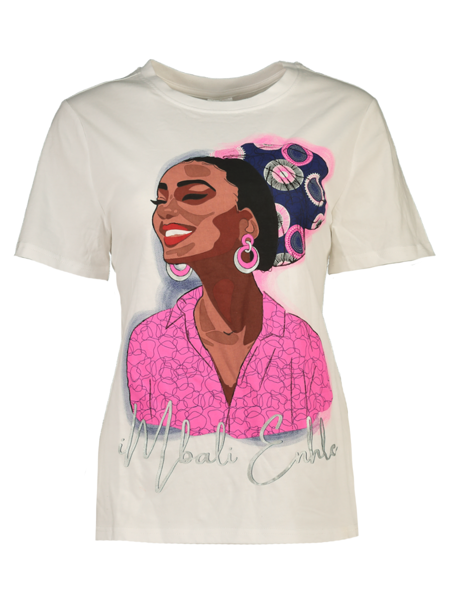 White Graphic T-Shirt