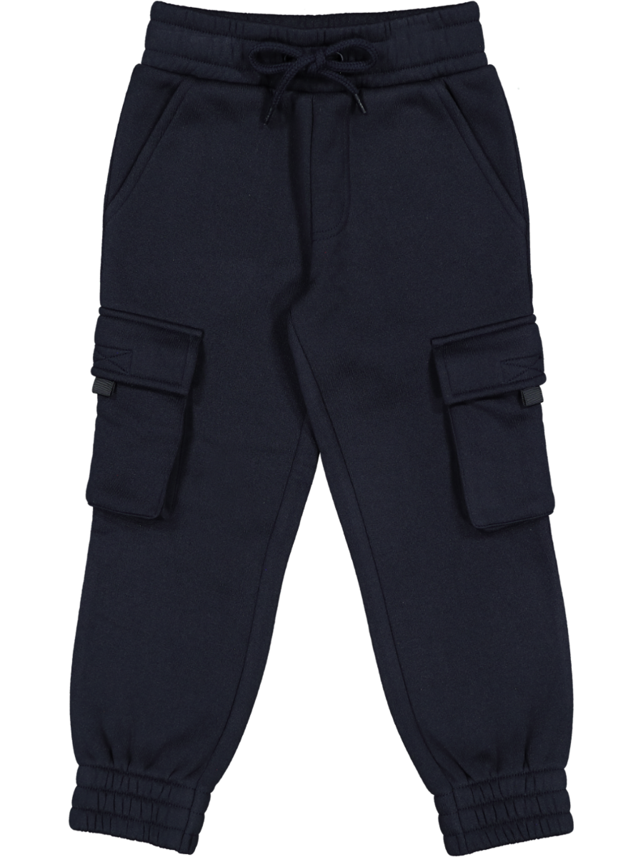 Navy Cargo Joggers