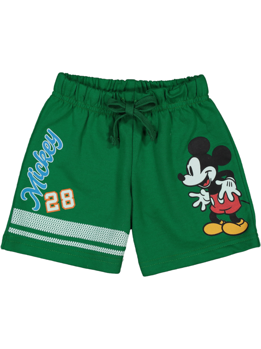 Green Mickey Mouse Shorts