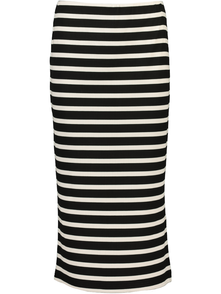Stripe Midi Skirt