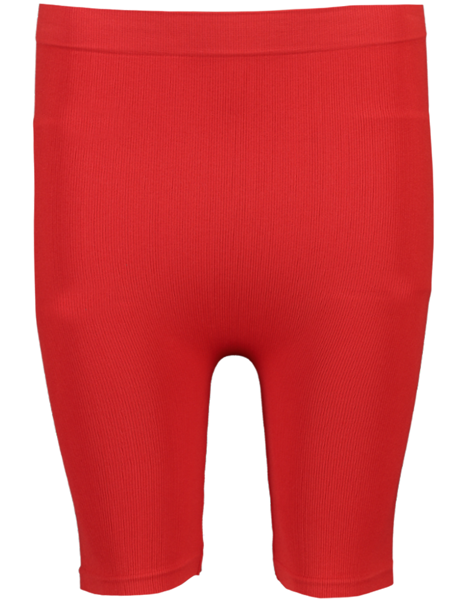 Red Seamless Shorts