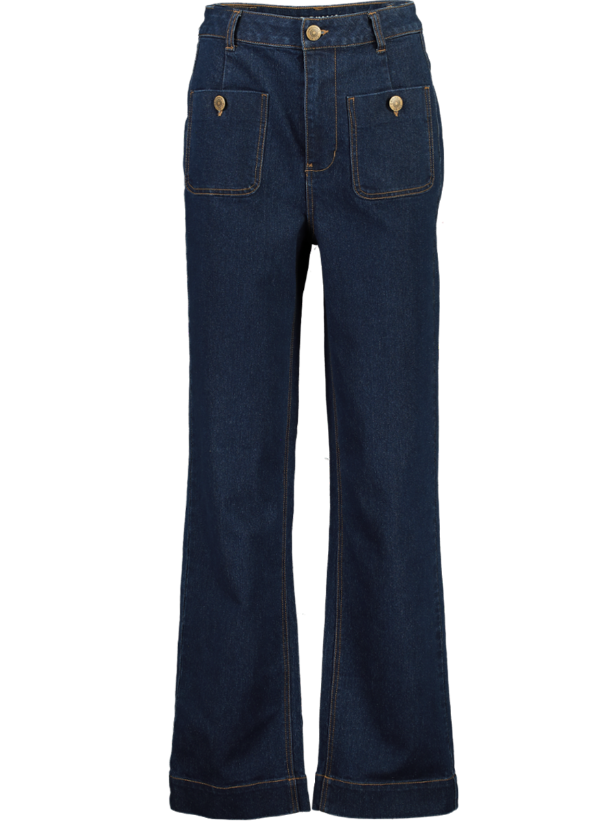 Dark Wash Bootleg Denim