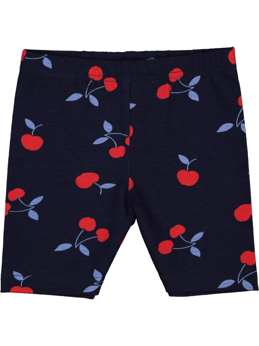 Cherry Detailed Cycle Shorts