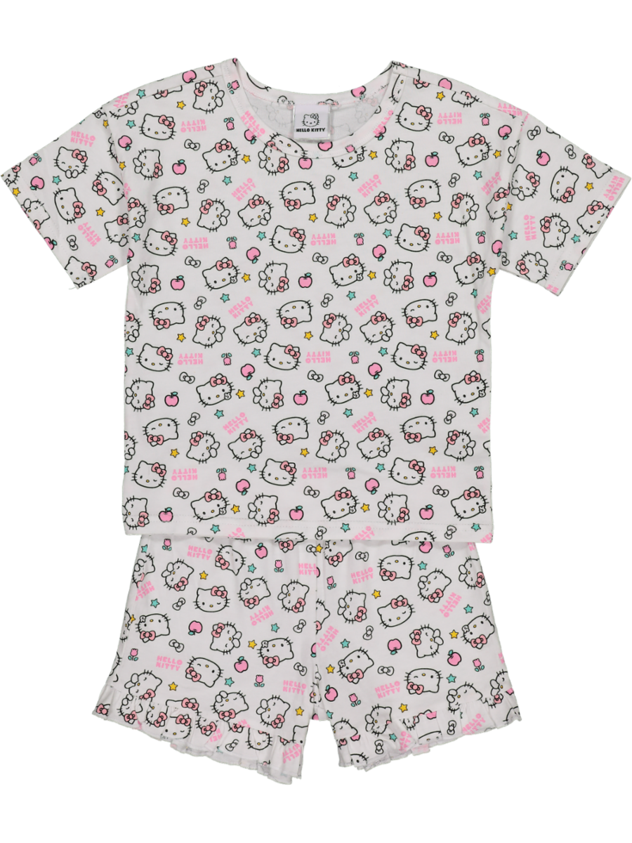 Hello Kitty White Summer Pyjama Set