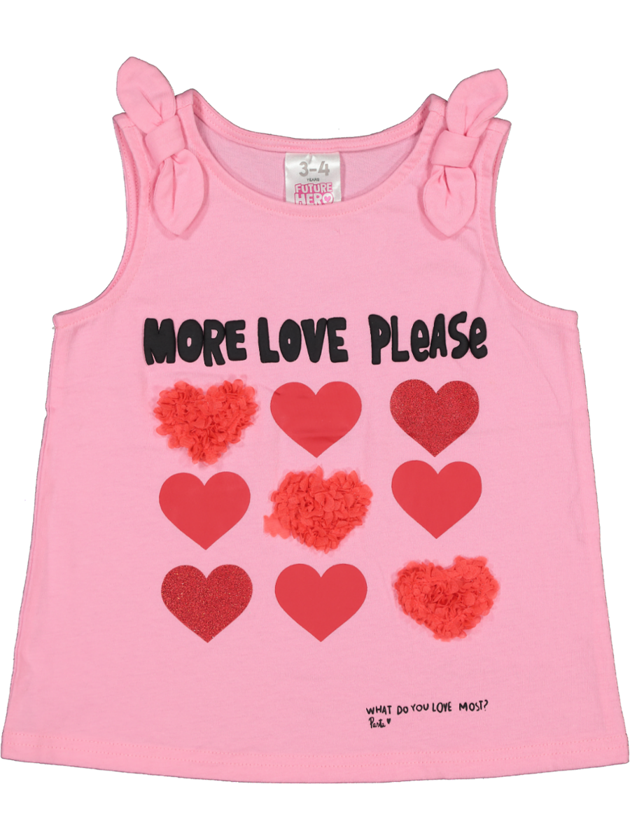 Pink Textured Fashion Vest